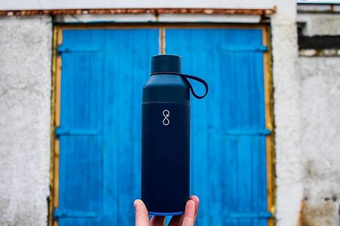 Ocean Bottle Big 34 oz | Stainless Steel Water Bottle | Reusable & Sustainable | Keeps Drinks Cold & Hot | Eco Friendly Gift (Maroon Dusk) in Kuwait