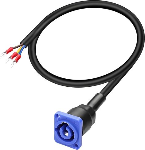 maywilla powercon المدخلات الإناث لوحة جبل إلى y الأشياء بأسمائها الحقيقية التوصيل الحبل 16awg 20a / 250v 3 دبوس التيار المتناوب السلطة جاك scoket الهيكل إلى شوكة الأشياء بأسمائها الحقيقية تمديد كابل المحطة الطرفية للمرحلة ضوء أدى موصل-1.64ft in Kuwait