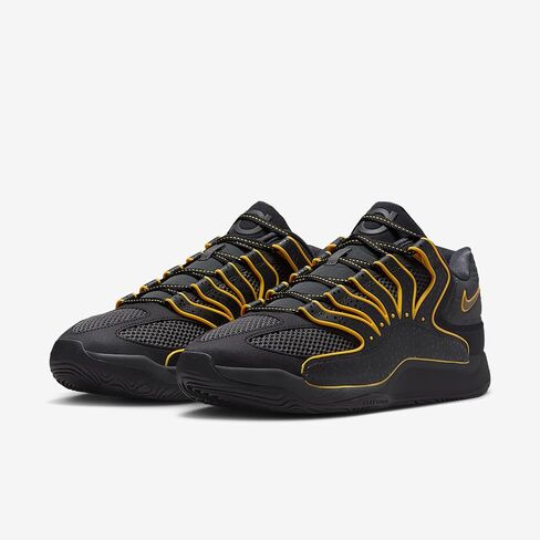 Nike KD18 Black/University Gold-Anthracite-Fir in Saudi Arabia
