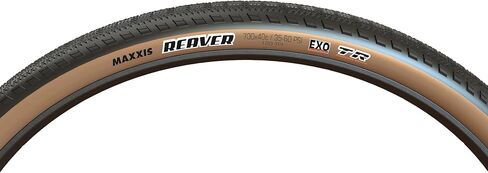 Maxxis Reaver - مركب Hypr-X - جدار جانبي أسمر - اذهب إلى الإطار لسباق الحصى - 700 × 45، Hypr-X، EXO in Saudi Arabia