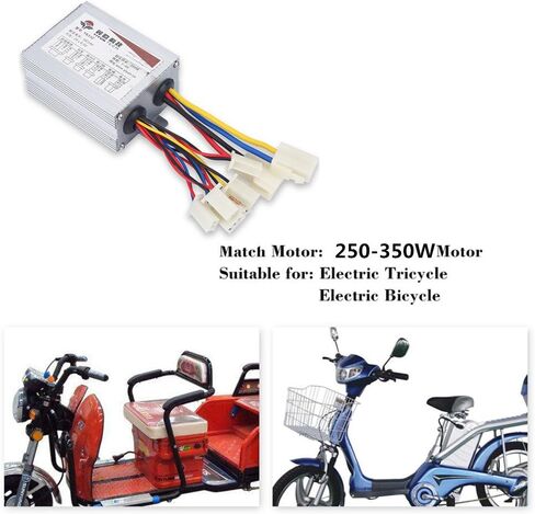 24 فولت محرك نحى صندوق التحكم سرعة تحكم للكهرباء ycle سكوتر Ebike (350 واط) Ebike خنق 24 فولت 350 واط نحى تحكم متغير in Saudi Arabia