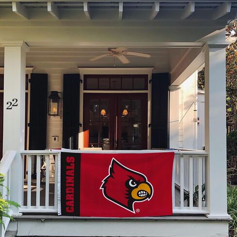 Desert Cactus University of Louisville Flag Cardinals U of L Cards Banners 100% Polyester Indoor Outdoor 3x5 feet Flags (Team Name) in Saudi Arabia