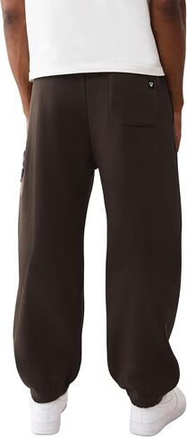 True Religion Men's Patch Vintage Baggy Joggers in Saudi Arabia