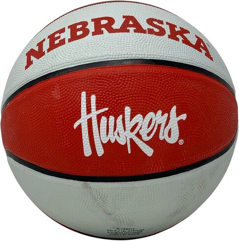 Rawlings NCAA Nebraska Crossover Full Size Basketball, One Size, Team Colors in Saudi Arabia