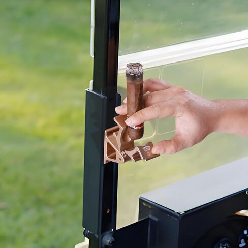 Magnetic Cigar Holder for Golf Cart, One-Hand Easy Use, Enhances Convenience During Golf Cart Driving in Saudi Arabia