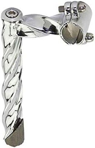 Alta All Twisted Chrome Lowrider Bicycle Stem, Multiple Sizes in Kuwait