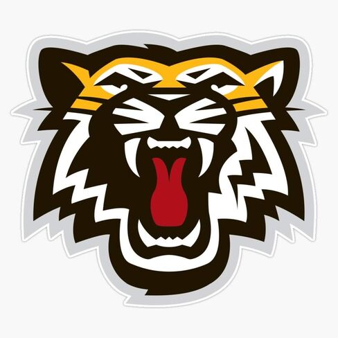 Hamilton Tiger Cats Logo Sticker Decal Vinyl Bumper Sticker Decal Waterproof 5" in Saudi Arabia
