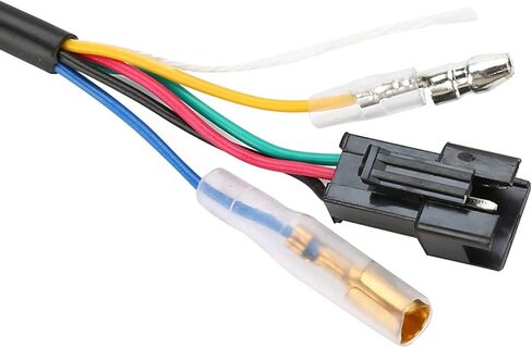 مقبض خانق للدراجة مزود بشاشة LCD ومقبض مسرع الخانق مع كابل ومفتاح للدراجة الكهربائية لوح التزلج (فضي) in Kuwait