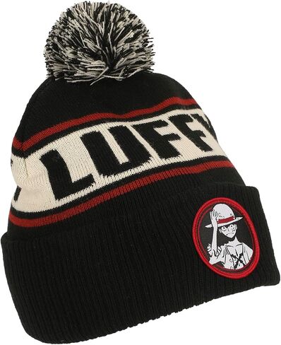 Bioworld One Piece Luffy Black Cuff Beanie in Saudi Arabia