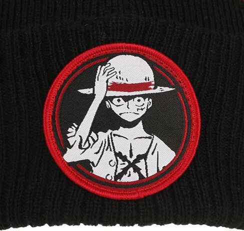 Bioworld One Piece Luffy Black Cuff Beanie in Saudi Arabia