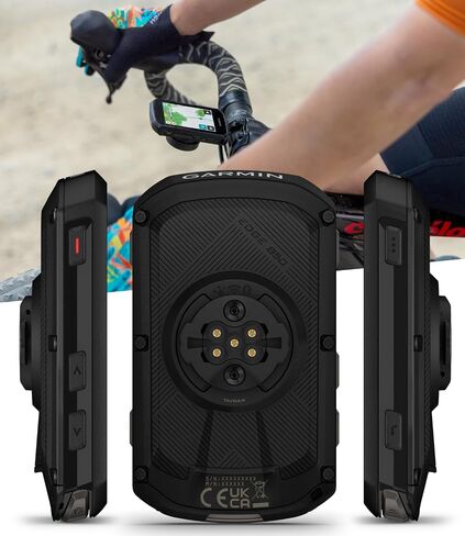 Garmin Edge 850 Compact GPS Cycling Computer 2.7" Vivid Color Touchscreen Display with Wearable4U PowerBank Bundle in Saudi Arabia