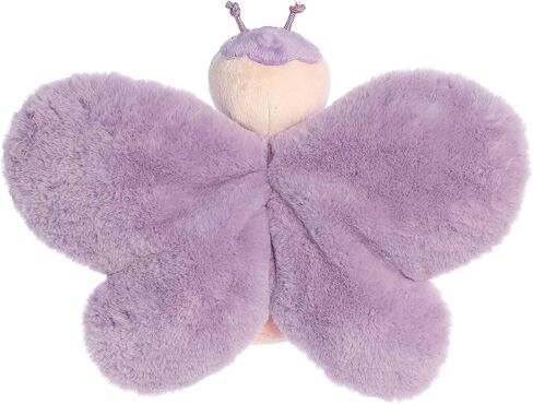لعبة الحيوانات المحشوة للأطفال من Aurora® Playful Flutterflies™ Flutterfly™ - لعبة ناعمة ومحبوبة - لعب خيالي - أرجواني 12.5 بوصة in Saudi Arabia