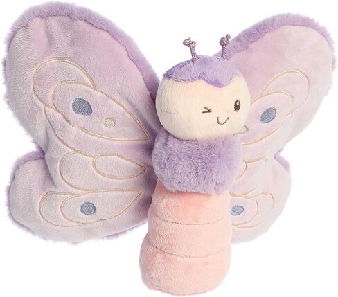 لعبة الحيوانات المحشوة للأطفال من Aurora® Playful Flutterflies™ Flutterfly™ - لعبة ناعمة ومحبوبة - لعب خيالي - أرجواني 12.5 بوصة in Saudi Arabia