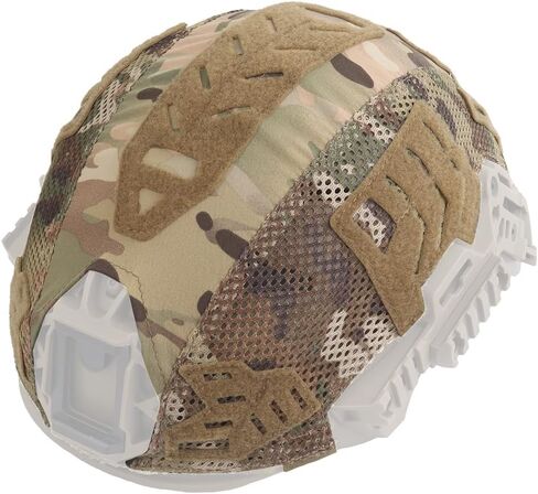 Camo Helmet Cover for Team Wendy M Size, with Lightweight Loops Patch for Tactical Helmet Accessories Expansions in Saudi Arabia
