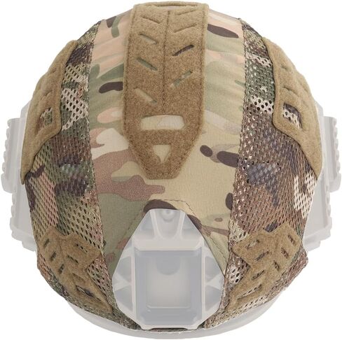Camo Helmet Cover for Team Wendy M Size, with Lightweight Loops Patch for Tactical Helmet Accessories Expansions in Saudi Arabia