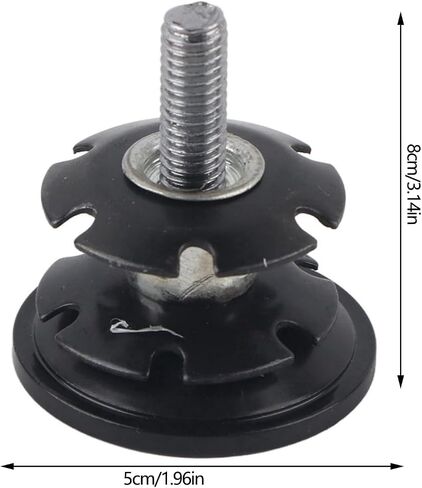 34mm Bike Headset, Tapered Road Bike Fork Headset, Stack Bike Bearing Headset, Aluminum Alloy Front Fork Stem Headset Accessories for 28.6mm Straight Steerer Fork Bearing in Saudi Arabia