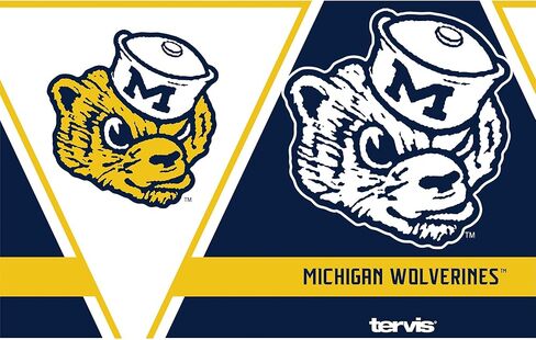 Tervis Triple Walled University of Michigan UM Wolverines Insulated Tumbler Cup Keeps Drinks Cold & Hot, 20oz - Stainless Steel, Arctic in Saudi Arabia
