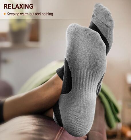 Running Socks Men,Men Athletic Socks No Show Breathable with Cushioned Sole in Saudi Arabia