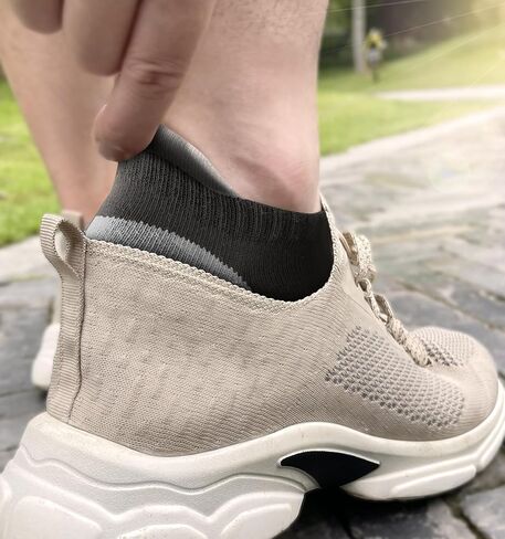 Running Socks Men,Men Athletic Socks No Show Breathable with Cushioned Sole in Saudi Arabia
