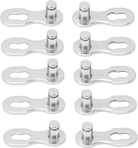 5 Pairs Heavy Duty Bike Chain Master Link, Reusable Bike Chain Link Connector, Quick Split Chain Repair Link with Steel Material, 11 Speed Quick Link in Saudi Arabia