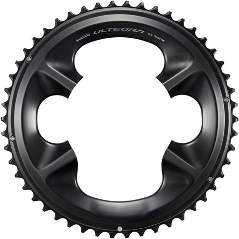 SHIMANO Ultegra FC-R8100 12-Speed Chainring - 50t, Asymmetric 110 BCD, Black, NK in Saudi Arabia