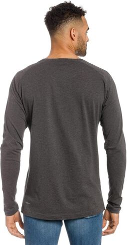 Ably Papa Men's Raglan Long Sleeve Tee | Repels Liquids, Stains, and Odors in Kuwait