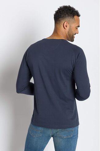 Ably Papa Men's Raglan Long Sleeve Tee | Repels Liquids, Stains, and Odors in Kuwait