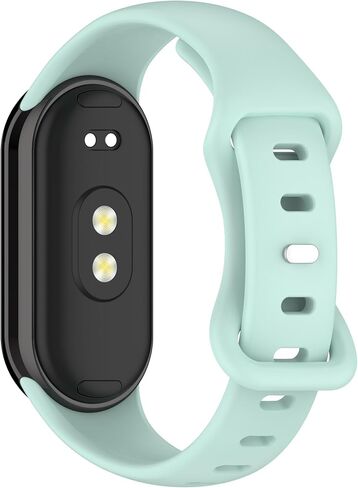 FitTurn 1Pcs Bands for Xiaomi Band 10 9 8 for Women/Men,Sport Waterproof Silicone Strap for Xiaomi Band 10 9 8 Watch Band Replacement Wristband in Saudi Arabia