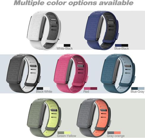 Men Women Soft Silicone Wristband Compatible with Whoop 4.0 Band Strap, Replacement Adjustable Breathable Sport Band for Whoop 4.0 & U-shaped Metal Frame in Saudi Arabia