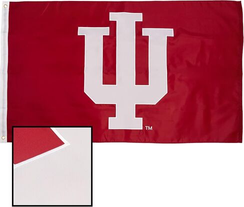 Desert Cactus Indiana University Flag – 3x5 Ft Embroidered Nylon Banner for Indoor/Outdoor Use, Hoosiers Design, for Events and Home Décor (Embroidered 3) in Saudi Arabia
