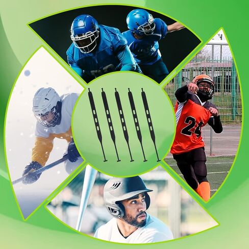 Thinp 5 Pcs Football Mouth Guard Strap Only, Tether for Mouth Guard Universal Mouthguard Tether for Football Rugby Hockey Basketball Boxing Taekwondo (Black) in Saudi Arabia