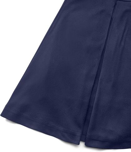 Women High Waisted Pleated Skort Casual Blue Mini Skirt with Built in Shorts for Daily Wear Workout Gift Her in Saudi Arabia