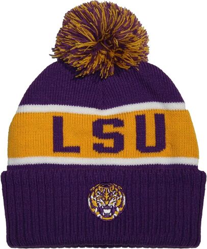 Unisex College Warrior Knit Hat with Pom in Kuwait