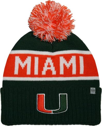 Unisex College Warrior Knit Hat with Pom in Kuwait