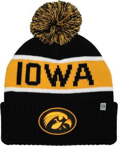 Unisex College Warrior Knit Hat with Pom in Kuwait