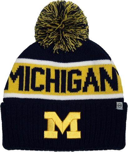 Unisex College Warrior Knit Hat with Pom in Kuwait