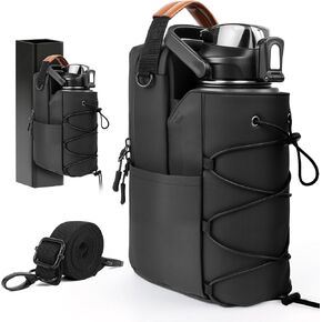 Magnetic Gym Bag for Men and Women with 64OZ Water Bottle Holder & 4 Powerful Magnets, Small Crossbody Duffel Pouch for Sports Work Travel Fitness Gym Bags in Saudi Arabia