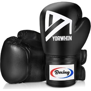 Boxing Gloves for Men Women, Training Sparring Boxing Gloves, Heavy Punching Bag Workout Gloves for Boxing Kickboxing Muay Thai Mixed Martial Arts MMA Training in Kuwait