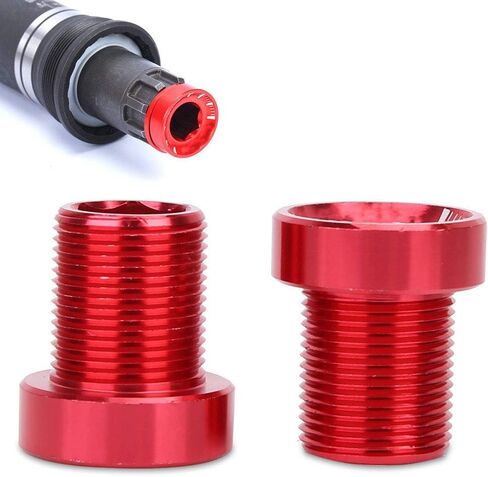 Crank Arm Bolt, M15*19mm Splined Bottom Bracket Bolts BB Axis Screws (Red) in Saudi Arabia