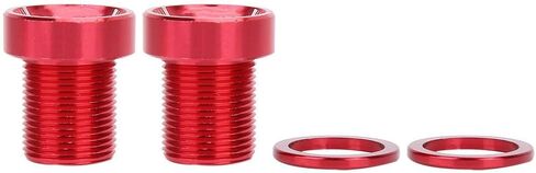 Crank Arm Bolt, M15*19mm Splined Bottom Bracket Bolts BB Axis Screws (Red) in Saudi Arabia