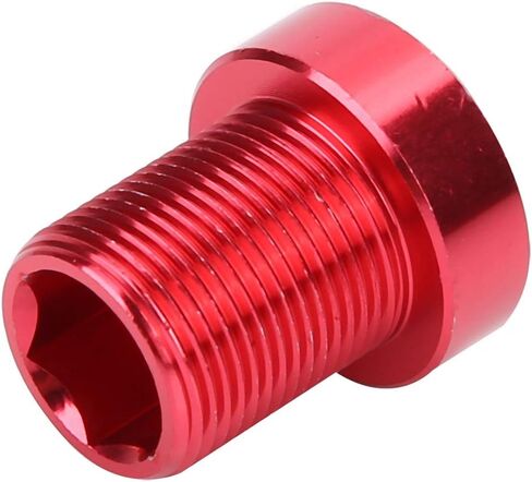 Crank Arm Bolt, M15*19mm Splined Bottom Bracket Bolts BB Axis Screws (Red) in Saudi Arabia