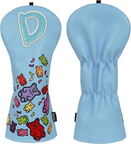 Golf Club Covers for Woods and Driver, Gummy Bears Pattern Headcover, Golf Headcovers for Kids Youth Girls Boys in Saudi Arabia