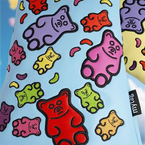 Golf Club Covers for Woods and Driver, Gummy Bears Pattern Headcover, Golf Headcovers for Kids Youth Girls Boys in Saudi Arabia