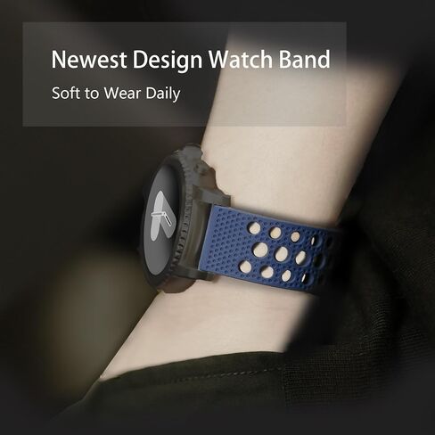 Lamshaw متوافق مع Huawei Watch Fit 4 Pro Bands، سوار معصم بديل من السيليكون مع إبزيم معدني متوافق مع Huawei Watch Fit 4 Pro، Fit 4، Fit 3 in Kuwait