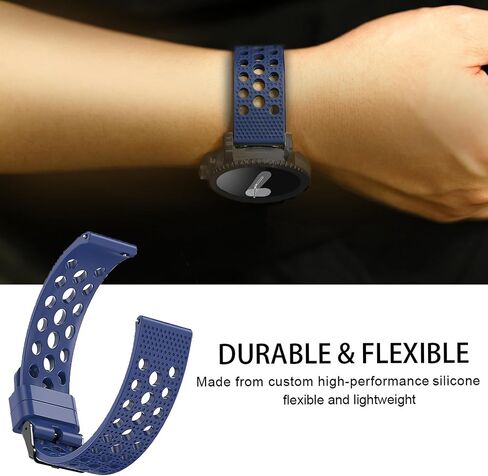 Lamshaw متوافق مع Huawei Watch Fit 4 Pro Bands، سوار معصم بديل من السيليكون مع إبزيم معدني متوافق مع Huawei Watch Fit 4 Pro، Fit 4، Fit 3 in Kuwait