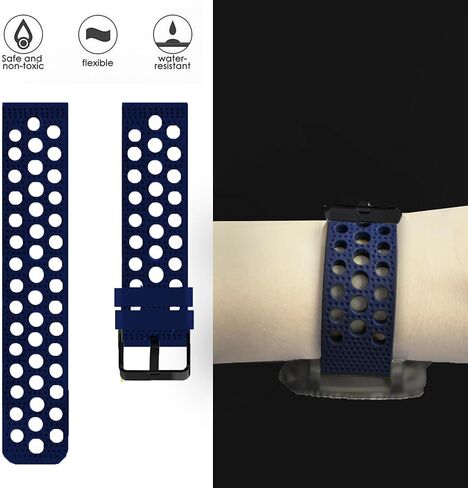 Lamshaw متوافق مع Huawei Watch Fit 4 Pro Bands، سوار معصم بديل من السيليكون مع إبزيم معدني متوافق مع Huawei Watch Fit 4 Pro، Fit 4، Fit 3 in Kuwait