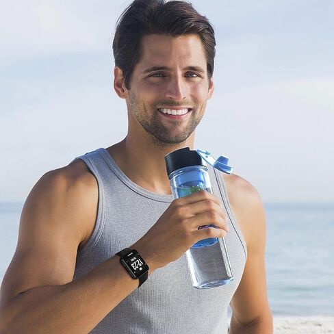 NotoCity لـ Garmin Forerunner 35 Band، حزام ساعة بديل مرن مضفر بحلقة فردية لـ Garmin Forerunner 35 in Kuwait