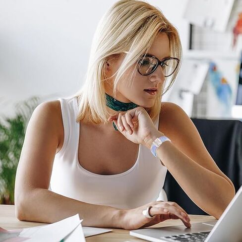 حزام مجدول من النايلون متوافق مع Fitbit Versa 3/Versa 4، شريط مطاطي لـ Fitbit Sense 2/Sense in Kuwait