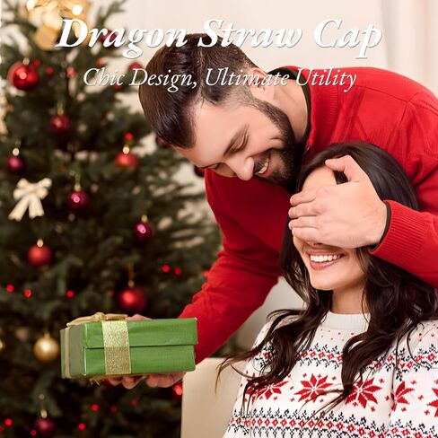 4PCS Dragon Straw Cover Cap for Stanley Cup, Dust-Proof Straw Topper with 3D Printed Dragon, Compatible with Stanley Cup 30&40 oz Tumbler, Reusable Cover for 10mm Straws Accessories in Saudi Arabia