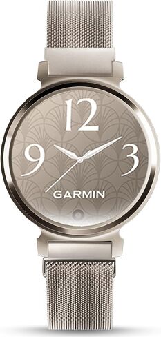 حزام ساعة شبكي معدني 14 مم متوافق مع Garmin Lily 2/Lily 2 Acitve للنساء، حزام بديل نحيف من الفولاذ المقاوم للصدأ مزود بمشبك مغناطيسي لسوار Lily 2 الكلاسيكي in Kuwait